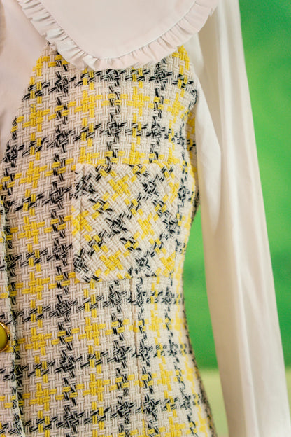 Vestido pied poule - Dixie
