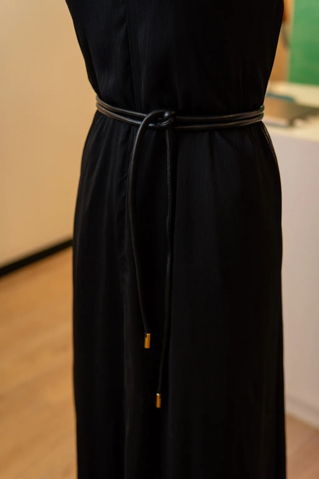 Vestido longo preto - Lança Perfume