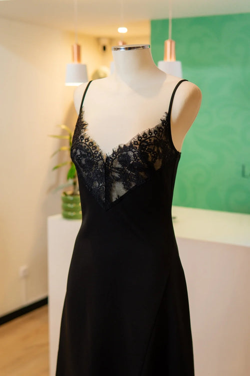 Vestido longo alças - Imperial