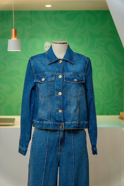 Casaco jeans - Lança perfume