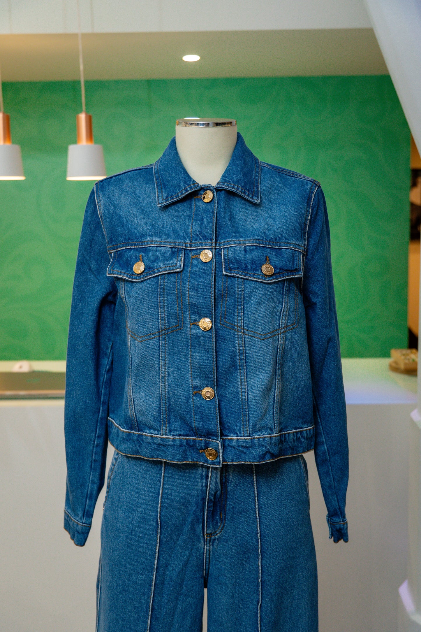 Casaco jeans - Lança perfume