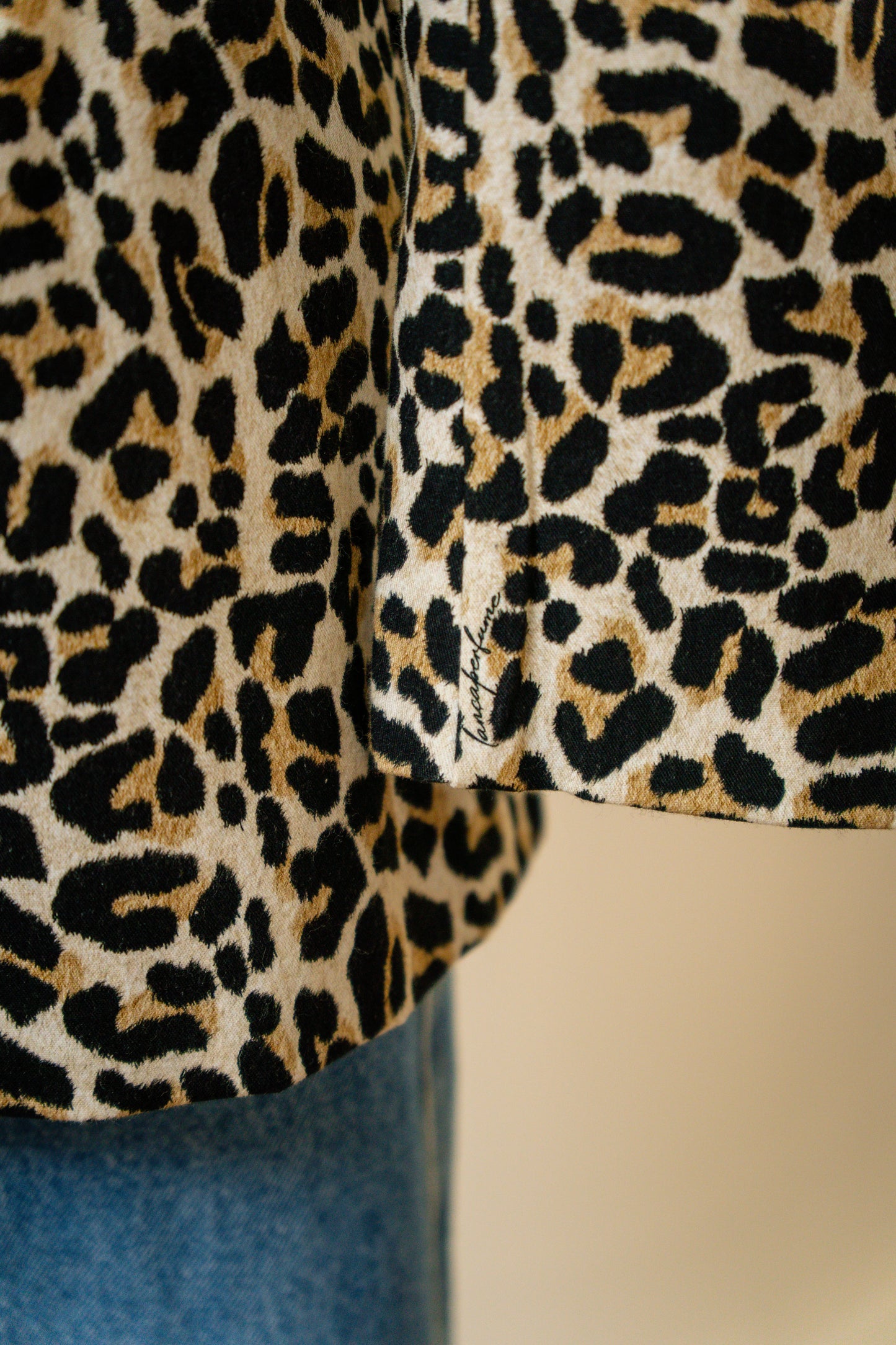 Blazer leopard skin - Lança perfume