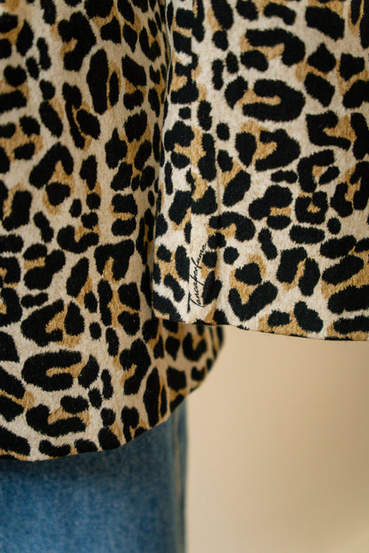 Blazer leopard skin - Lança perfume