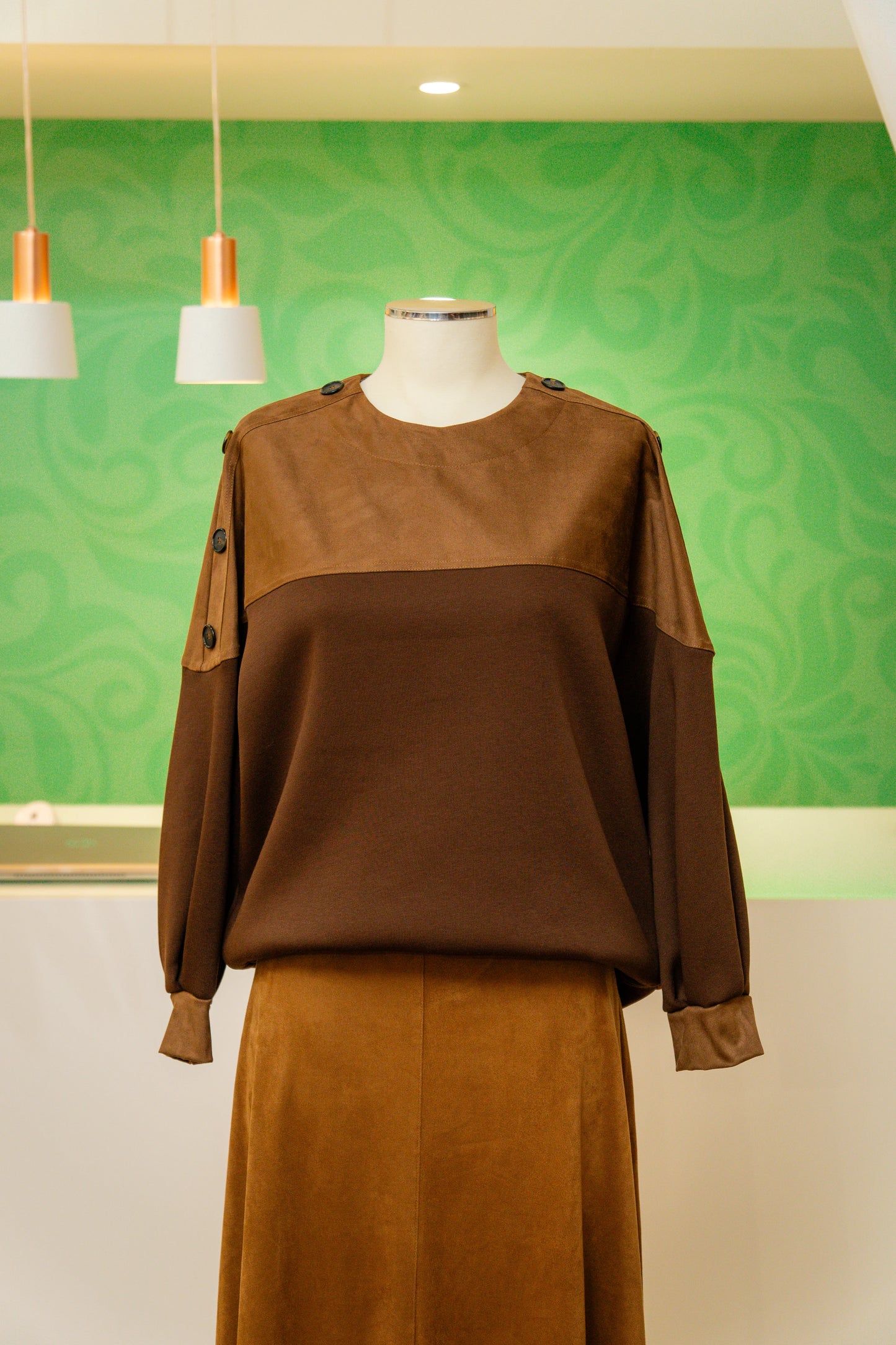 Camisola com camurça - Dixie