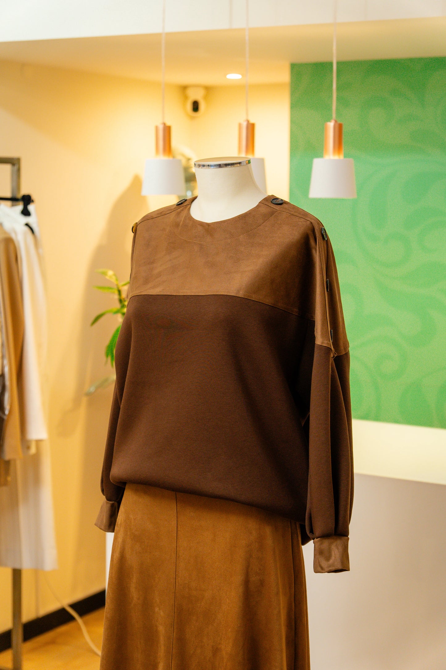 Camisola com camurça - Dixie