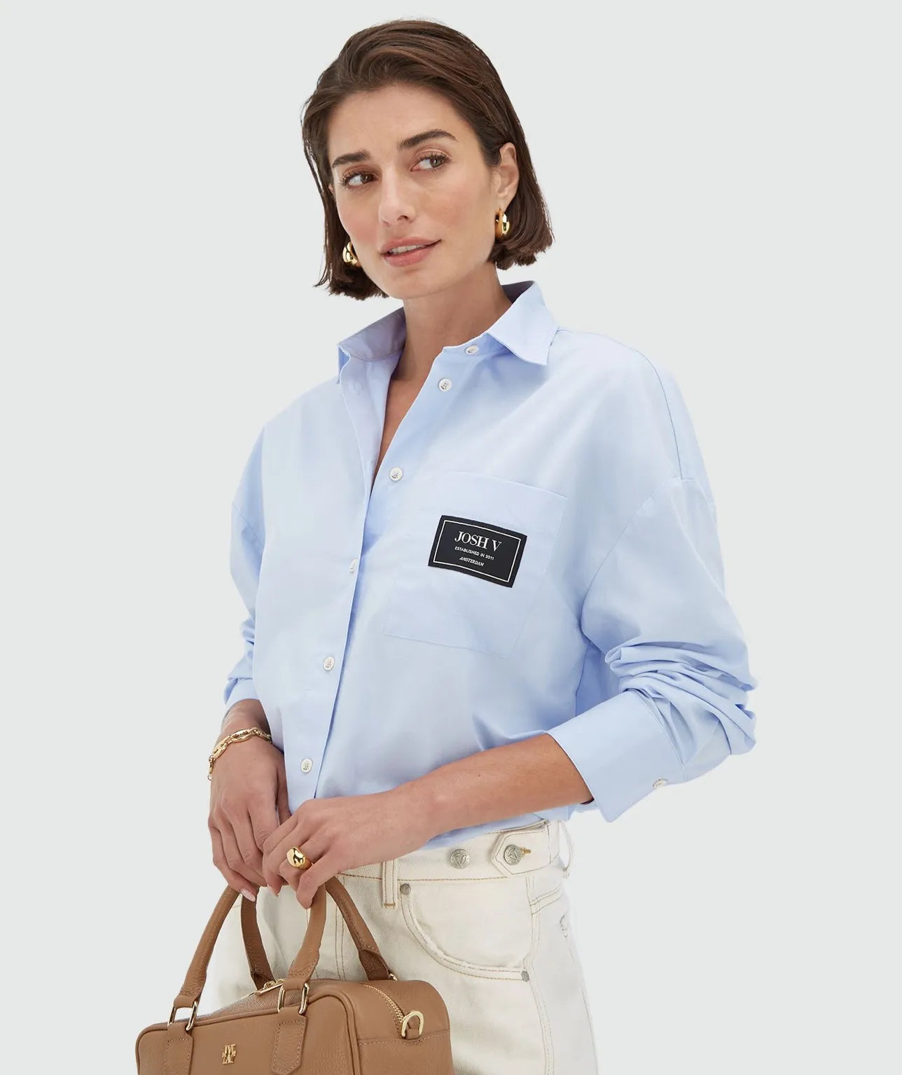 BERDINA Camisa Azul - Josh V