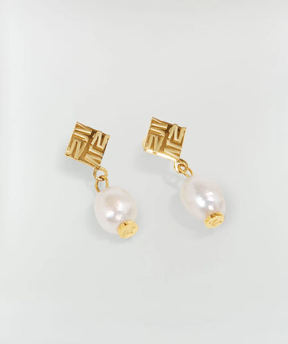Brincos DONNA Antique gold - Josh V