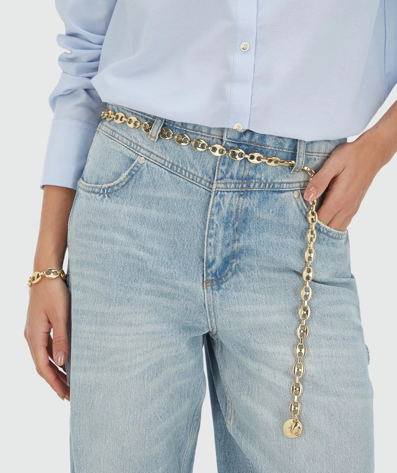 Edda belt champagne - Josh V