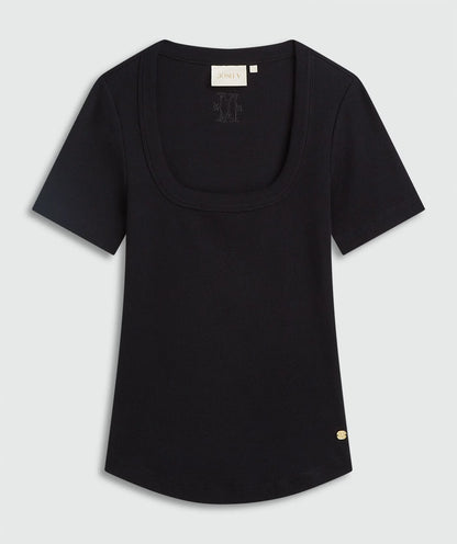 T-shirt Florelle Slim Fit - Josh V (Black)
