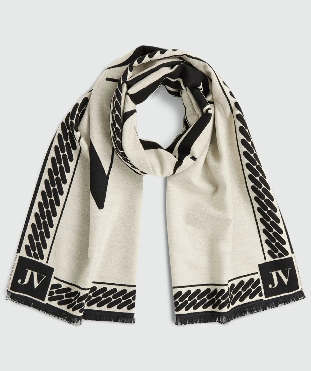 Lana scarf black - Josh V