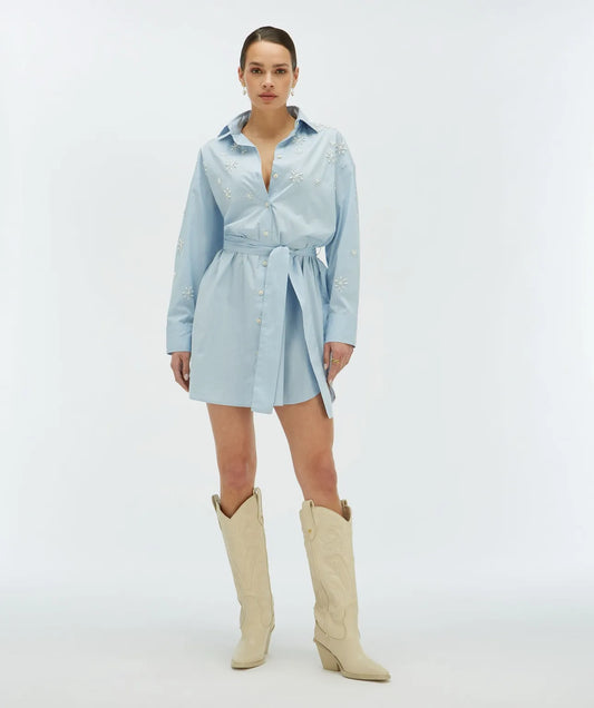 Line Dress Blue Sky - Josh V