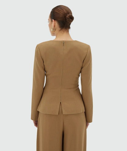 Lise top cáqui - Josh V