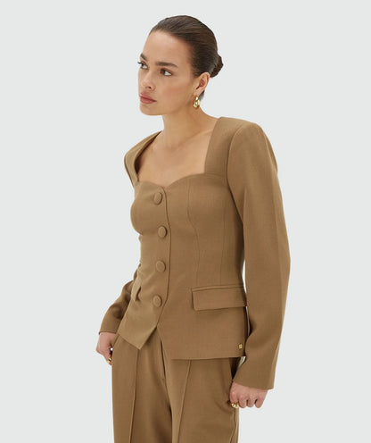 Lise top cáqui - Josh V