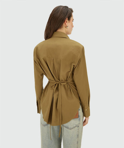 Blusa Lourdes Oversized com Cinto - Josh V