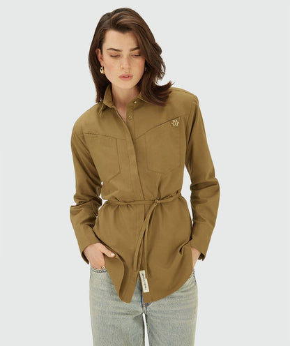 Blusa Lourdes Oversized com Cinto - Josh V