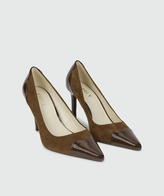 Sapatos de Salto Alto Minou Bicolor - Josh V