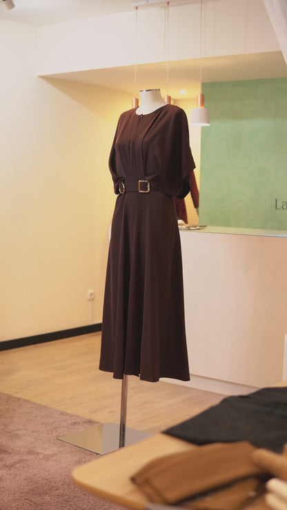 Vestido Coffe - Imperial