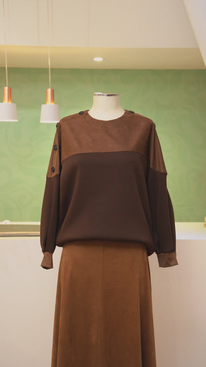 Camisola com camurça - Dixie