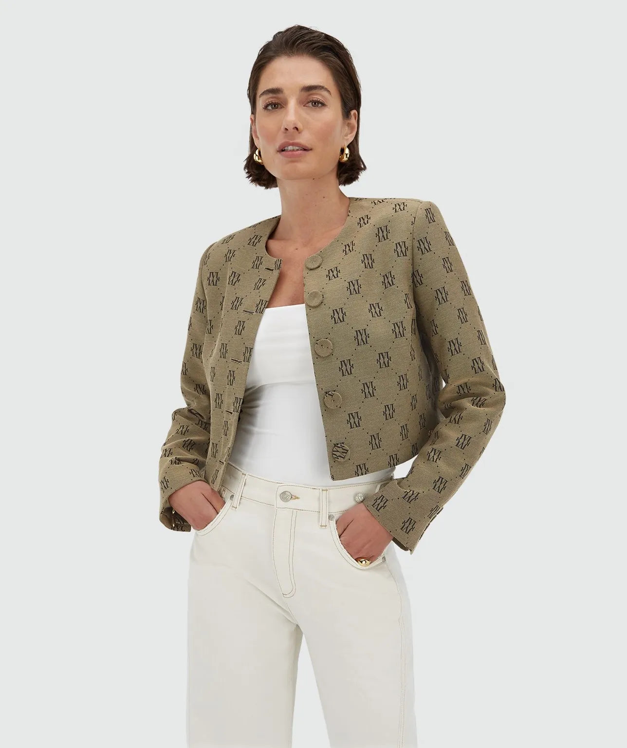 Remi cropped blazer - Josh V