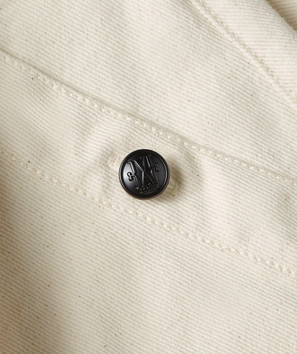 Image 36: Close-up van een regular fit skort in de kleur Ecru